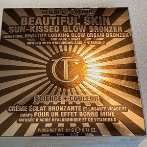 Charlotte Tilbury BEAUTIFUL SKIN SUN-KISSED GLOW BRONZER - Tan #3 (New)